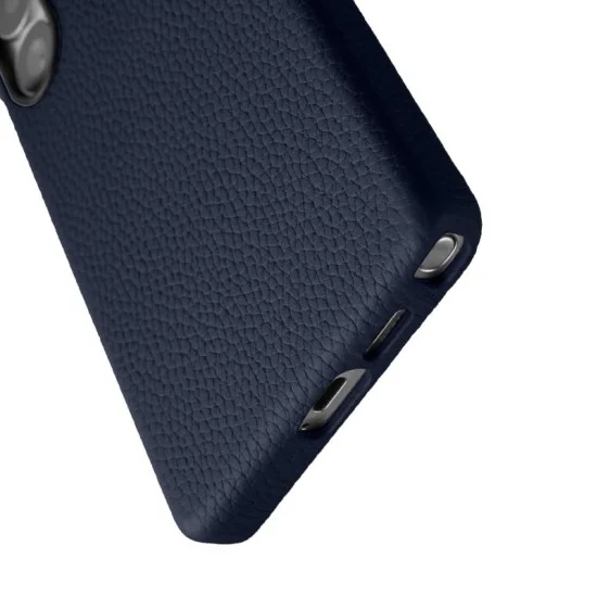 Cover Samsung  S25 Ultra Origin Series Premium Leather Regal Snap Magsafe Melkco - Blue
